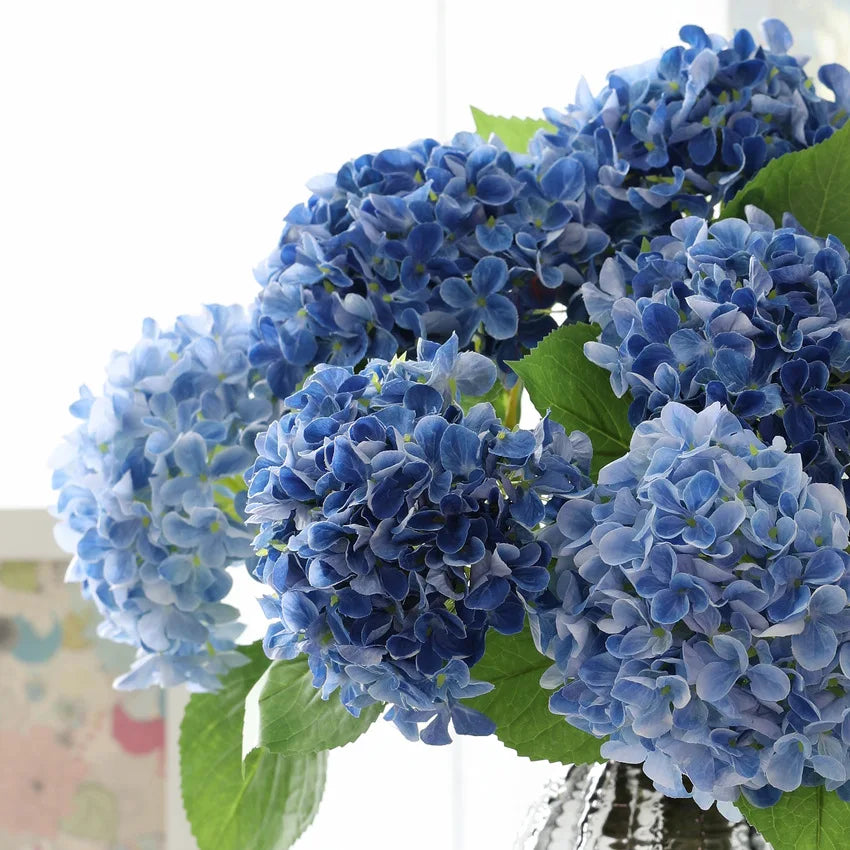 1/5/10pcs 58cm Beautiful Silk Artificial Flowers Hydrangea bouquet for Home Party Wedding living room   decoration accessories