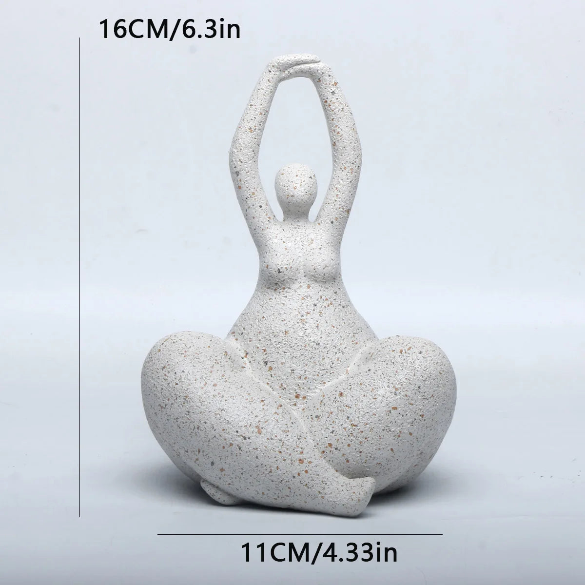 1pc, Sandstone Resin  Chubby Woman Statue  Handmade Sandstone Abstract Art Home Living Room Office Cabinet Tabletop Entryway Dec