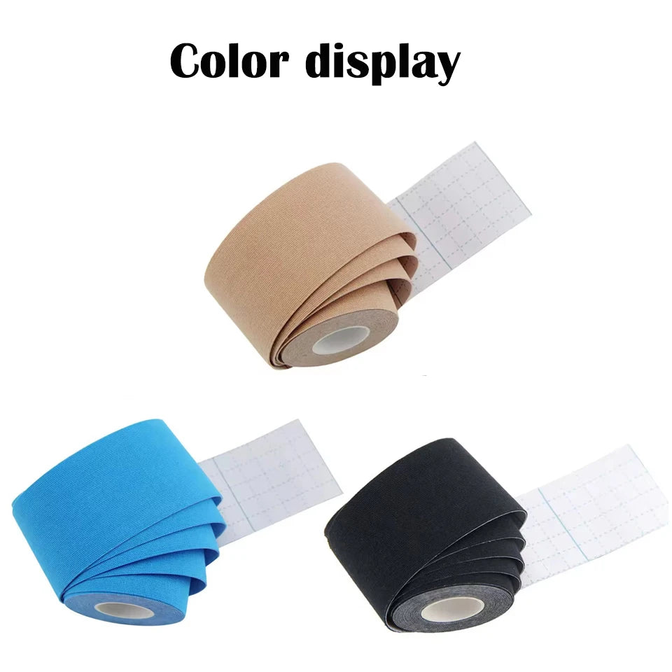 5cm * 5m Sports Waterproof Sports Tape Sticker Sports Bandage Muscle Recovery Protective Belt Support Bandage