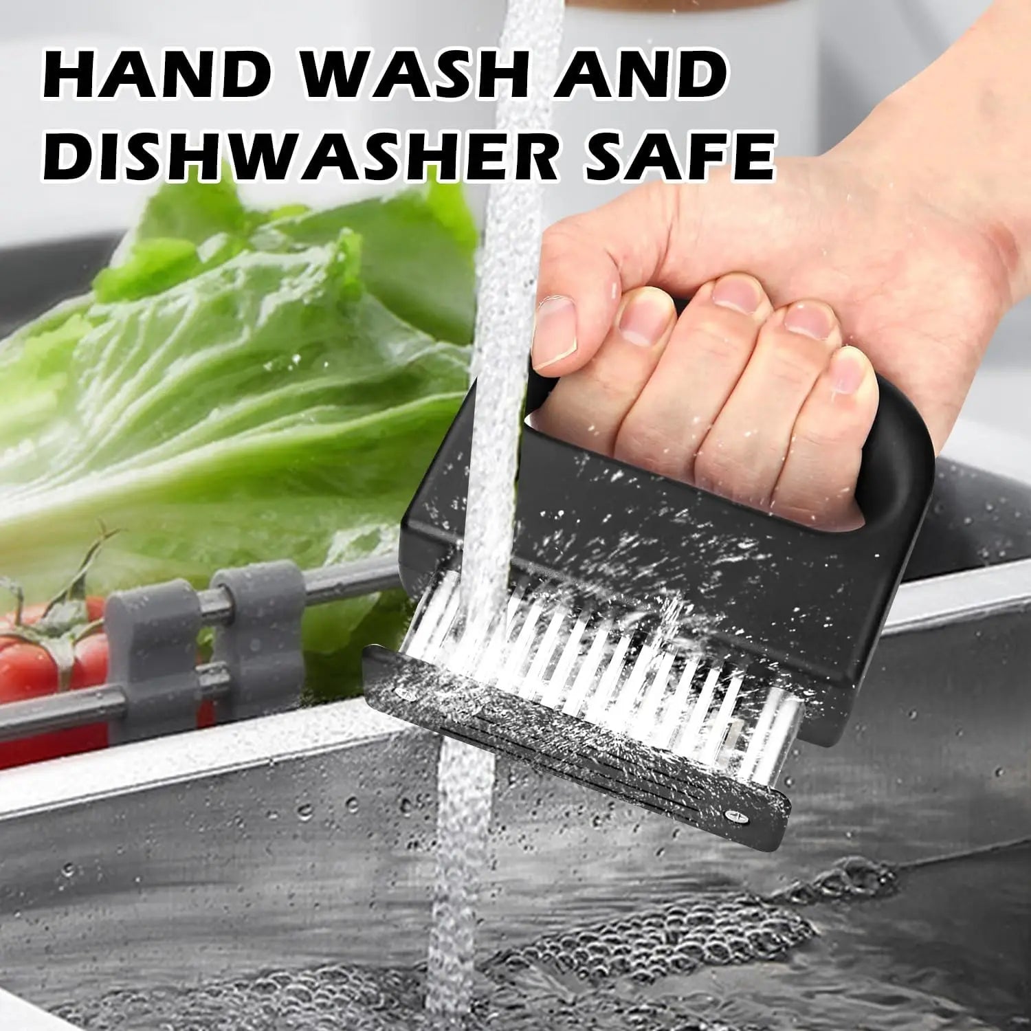 48 Blades Needle Meat Tenderizer Stainless Steel Knife Meat Beaf Steak Mallet Meat Tenderizer Hammer Pounder Cooking Tools