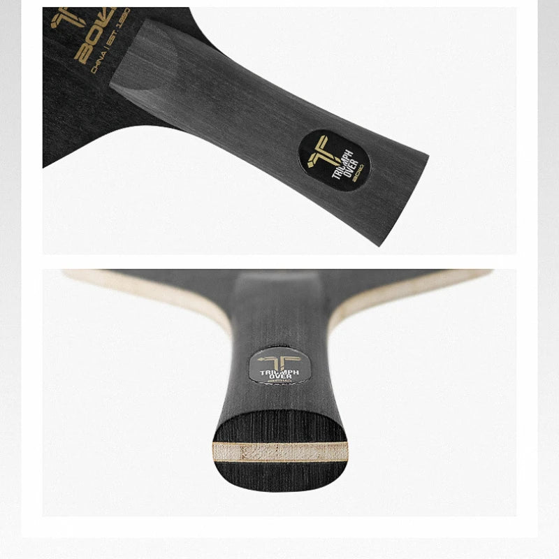 Hexagonal Table Tennis Blade 5ply Pure Wood Increase The Thickness Of The Paulownia FL Ping Pong Base With Fast Attack & Arc