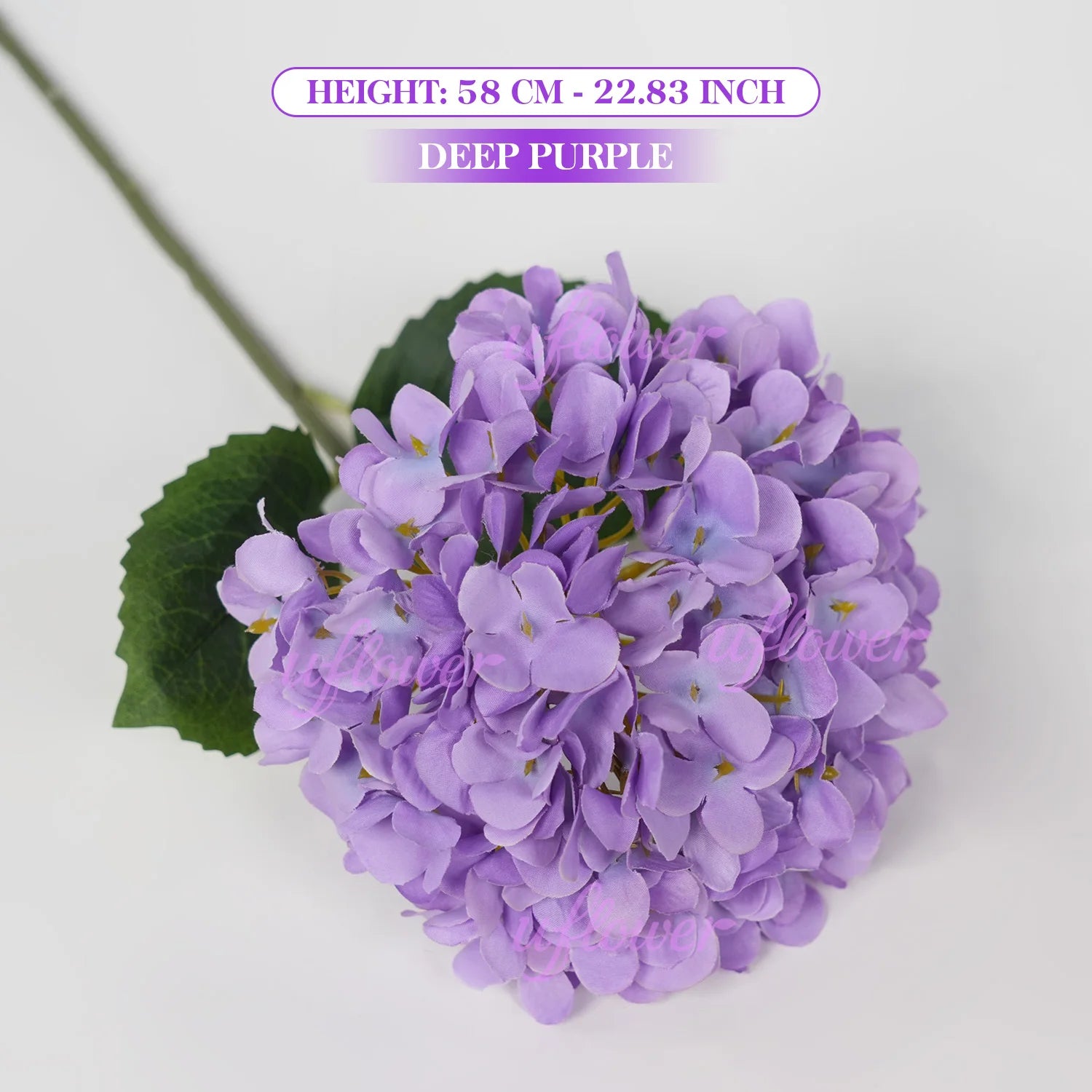 1/5/10pcs 58cm Beautiful Silk Artificial Flowers Hydrangea bouquet for Home Party Wedding living room   decoration accessories