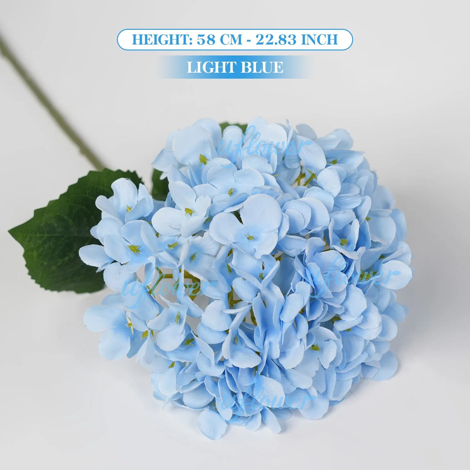 1/5/10pcs 58cm Beautiful Silk Artificial Flowers Hydrangea bouquet for Home Party Wedding living room   decoration accessories