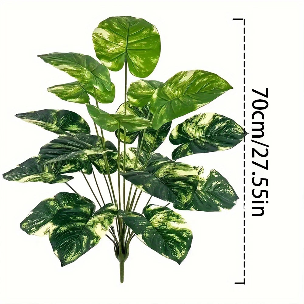 18-Headed Artificial Violet Plants Realistic Floor Bonsai Plant Indoor for Home Weddings Hotels Gardens Photography Decorations